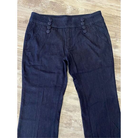 Flamingo Jeans Double Breasted Flare Pants Mid Rise Women’s Sz XXL - Picture 2 of 6